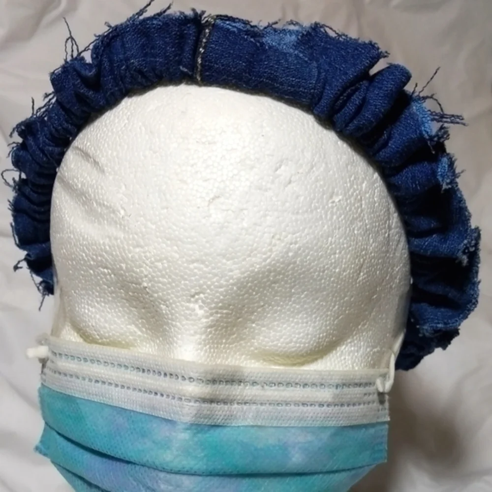 Tasty Raw Edge Denim HEADBANZ 